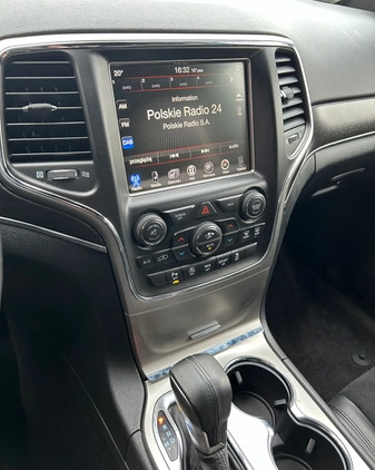 Jeep Grand Cherokee cena 129900 przebieg: 72000, rok produkcji 2018 z Kalwaria Zebrzydowska małe 172